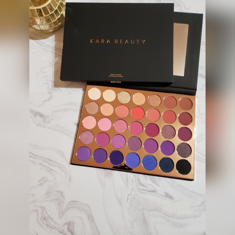Kara Beauty Berry Burst 35 Color Pro Shadow Palette